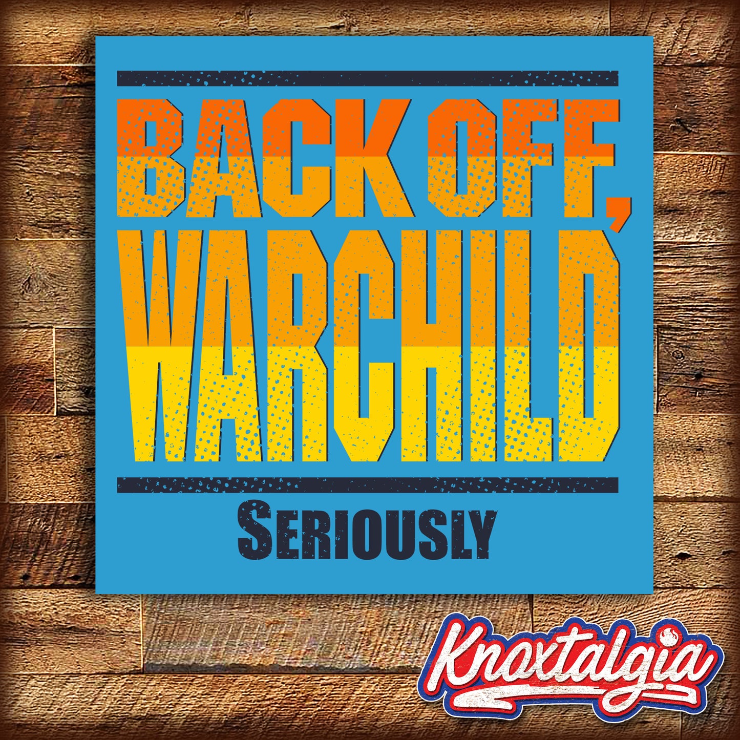 Back Off, Warchild - POINT BREAK