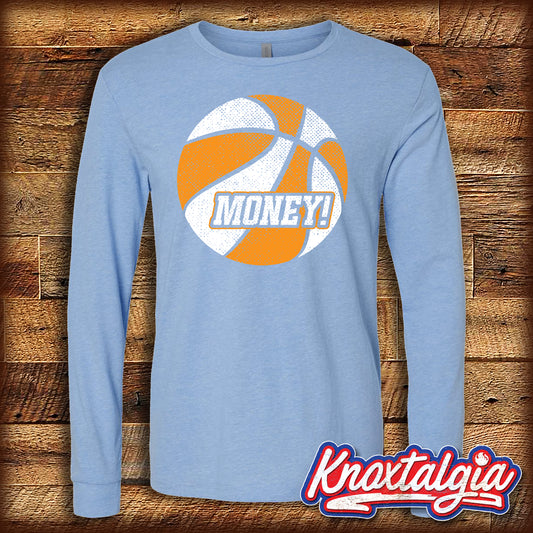 "MONEY!" - Tennessee Lady's Basketball (Long Sleeve)