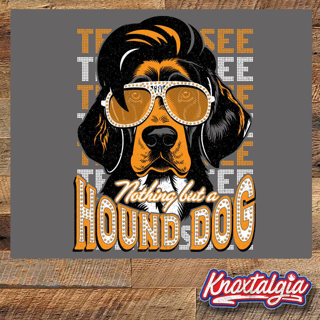 Nothing But A Hound Dog! (Tennessee Smoky Grey) - Long Sleeve