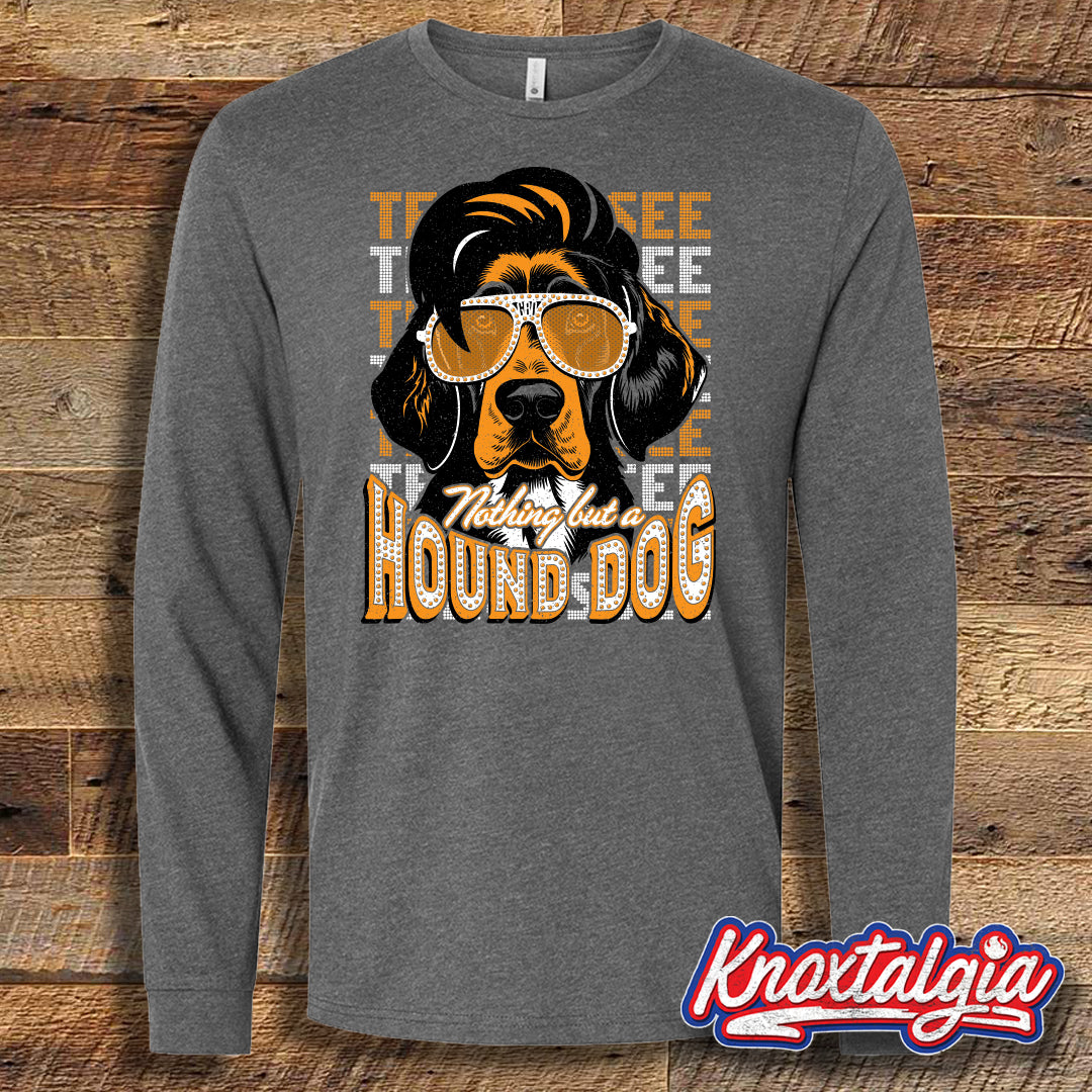 Nothing But A Hound Dog! (Tennessee Smoky Grey) - Long Sleeve